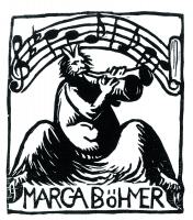 Ernst Barlach, Blasender Pan, Exlibris für Marga Böhmer, 1928, Holzschnitt, Ernst Barlach Stiftung Güstrow, Foto Uwe Seemann, Güstrow (aus Katalog).jpg